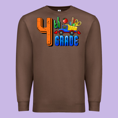 Fourth Grade Premium Sweatshirt Designed By Ranaportraitstore