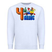 White Fourth Grade Premium Sweatshirt - RanaPortraitStore