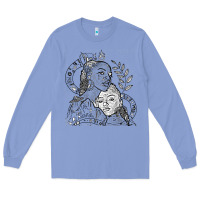 Colony Blue chloe x halle playing one off at sob black white Long Sleeve Tee - linhVisuals