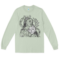 Matcha chloe x halle playing one off at sob black white Long Sleeve Tee - linhVisuals