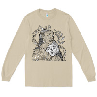 Mushroom chloe x halle playing one off at sob black white Long Sleeve Tee - linhVisuals