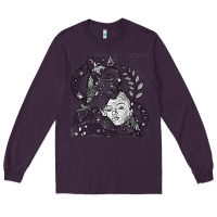 Plum chloe x halle playing one off at sob black white Long Sleeve Tee - linhVisuals