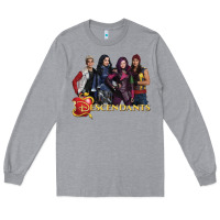 Heather Grey descendants poster Long Sleeve Tee - linhVisuals