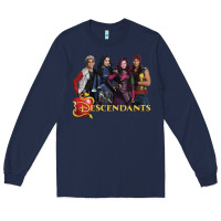 Navy descendants poster Long Sleeve Tee - linhVisuals