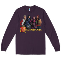 Plum descendants poster Long Sleeve Tee - linhVisuals