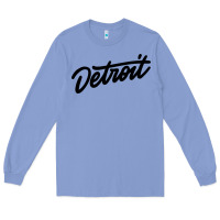 Colony Blue DETROIT Long Sleeve Tee - linhVisuals