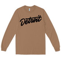 Toasted Coconut DETROIT Long Sleeve Tee - linhVisuals