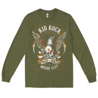Army Green kid rock 7 Long Sleeve Tee - linhVisuals