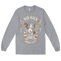 Heather Grey kid rock 7 Long Sleeve Tee - linhVisuals