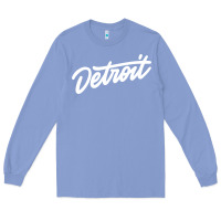 Colony Blue DETROIT Long Sleeve Tee - linhVisuals
