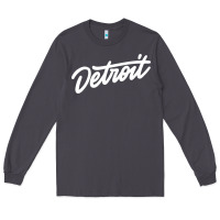 Smoke DETROIT Long Sleeve Tee - linhVisuals