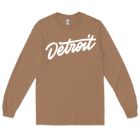 Toasted Coconut DETROIT Long Sleeve Tee - linhVisuals