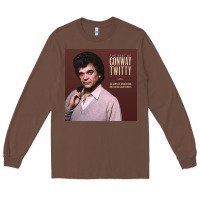 Chestnut conway twitty the best of conway Long Sleeve Tee - linhVisuals