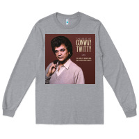 Heather Grey conway twitty the best of conway Long Sleeve Tee - linhVisuals
