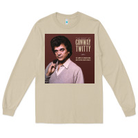 Mushroom conway twitty the best of conway Long Sleeve Tee - linhVisuals