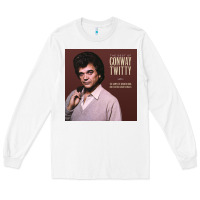 White conway twitty the best of conway Long Sleeve Tee - linhVisuals