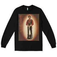 Black conway twitty concert tour progra Long Sleeve Tee - linhVisuals