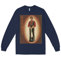 Navy conway twitty concert tour progra Long Sleeve Tee - linhVisuals