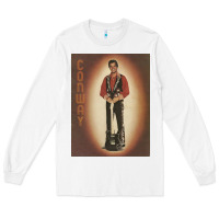 White conway twitty concert tour progra Long Sleeve Tee - linhVisuals