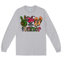 Moon Dust peace love summer Long Sleeve Tee - CowhideDigitalArt
