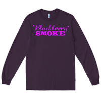 Plum blackberry smoke 6 Long Sleeve Tee - linhVisuals