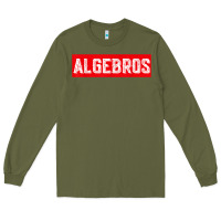 Army Green algebros design for math students or a present to ur teacher Long Sleeve Tee - linhVisuals
