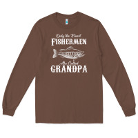 Chestnut mens only the finest fishermen grandad premium Long Sleeve Tee - linhVisuals