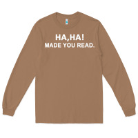 Toasted Coconut april fools day for teacher ha ha made you read premium Long Sleeve Tee - linhVisuals
