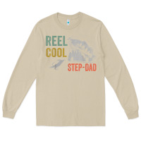 Mushroom mens reel cool step dad fishing funny fathers day Long Sleeve Tee - linhVisuals