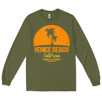 Army Green california venice beach tank top Long Sleeve Tee - linhVisuals