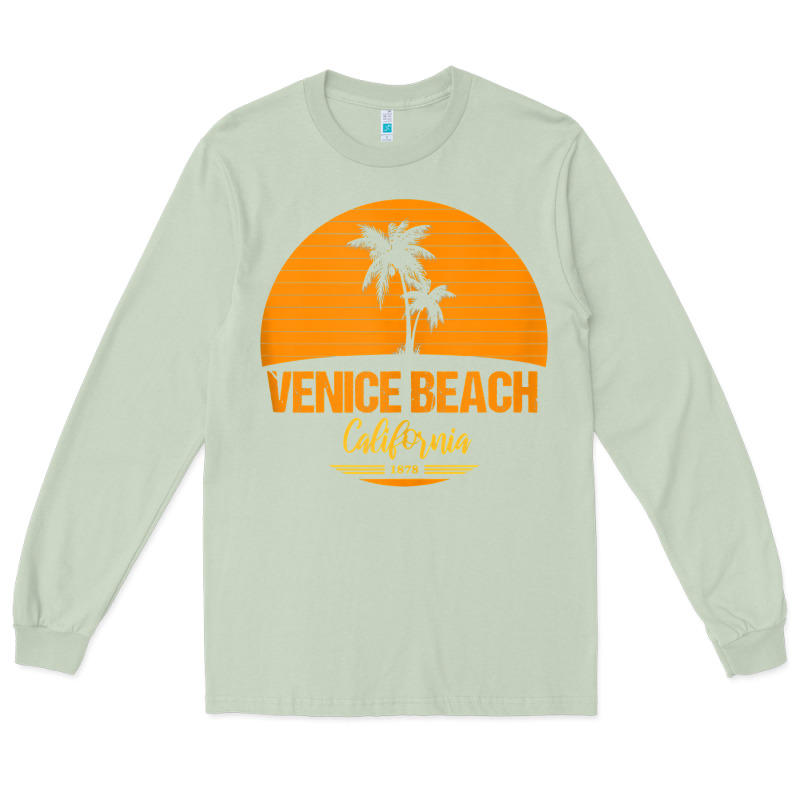 California Venice Beach Tank Top Long Sleeve Tee by linhVisuals | Teevron
