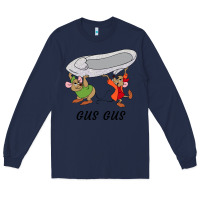 Navy gus gus Cinderella Long Sleeve Tee - linhVisuals