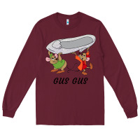 Burgundy gus gus Cinderella Long Sleeve Tee - linhVisuals