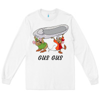 White gus gus Cinderella Long Sleeve Tee - linhVisuals