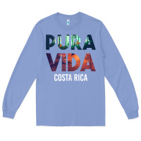 Colony Blue costa rica pura vida toucan tropical surf beach vibes tank top Long Sleeve Tee - linhVisuals