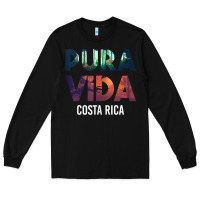 Costa Rica Pura Vida Toucan Tropical Surf Beach Vibes Tank Top Long Sleeve Tee | Teevron