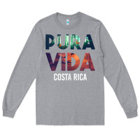 Heather Grey costa rica pura vida toucan tropical surf beach vibes tank top Long Sleeve Tee - linhVisuals
