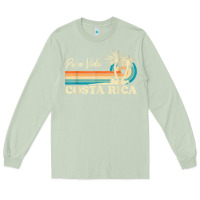 Matcha costa rica retro beach vacation costa rica souvenir beach t shirt Long Sleeve Tee - linhVisuals