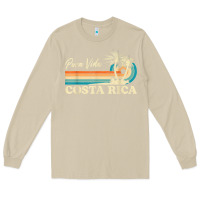 Mushroom costa rica retro beach vacation costa rica souvenir beach t shirt Long Sleeve Tee - linhVisuals