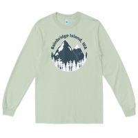 Matcha bainbridge island wa mountains hiking climbing camping Long Sleeve Tee - linhVisuals