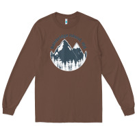 Chestnut bainbridge island wa mountains hiking climbing camping Long Sleeve Tee - linhVisuals