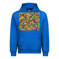 Cobalt mardi gras king cake Urban Hoodie - RanaPortraitStore