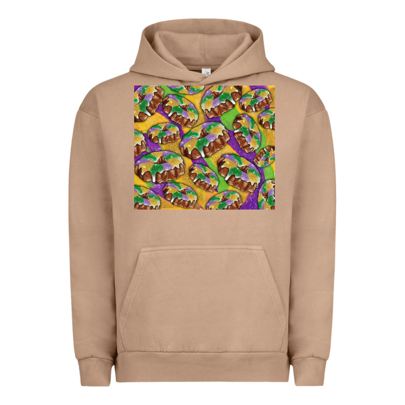 Mardi Gras King Cake Urban Hoodie by RanaPortraitStore | Teevron