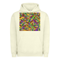 Pigment Pistachio mardi gras king cake Urban Hoodie - RanaPortraitStore