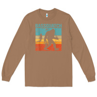 Toasted Coconut bassquatch! funny bigfoot fishing outdoor retro Long Sleeve Tee - linhVisuals