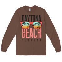 Daytona Beach Shirt Florida Summer Vacation Surfing Daytona Sweatshirt Long Sleeve Tee | Teevron