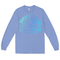 Colony Blue JOHNNYSWIM Müṡïc Cṏǹcert Long Sleeve Tee - linhVisuals