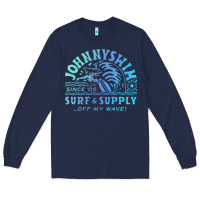 Navy JOHNNYSWIM Müṡïc Cṏǹcert Long Sleeve Tee - linhVisuals