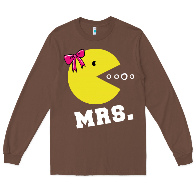 Mrs Pacman Long Sleeve Tee by linhVisuals | Teevron