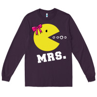 Plum Mrs Pacman Long Sleeve Tee - linhVisuals